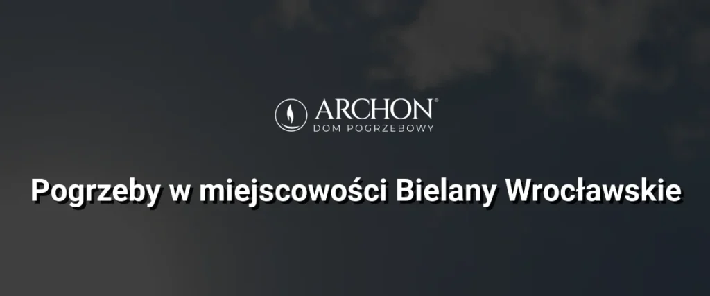 Pogrzeby w  miejscowości Bielany Wrocławskie
