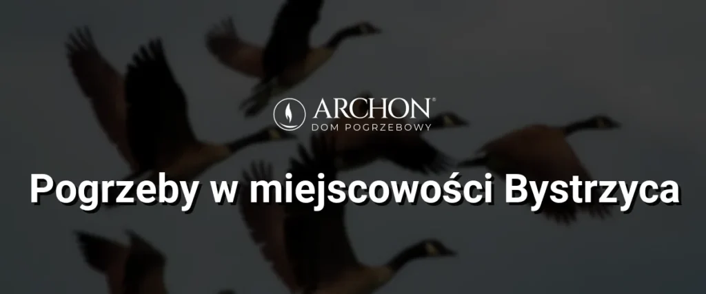Pogrzeby w  miejscowości Bystrzyca