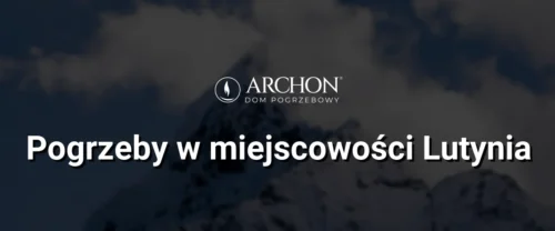 Pogrzeby w  miejscowości Lutynia