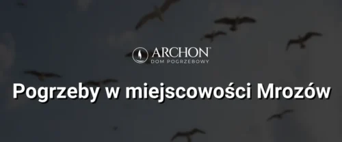 Pogrzeby w  miejscowości Mrozów