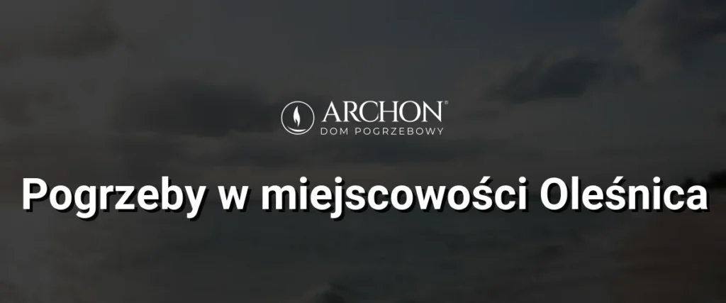 Pogrzeby w  miejscowości Oleśnica