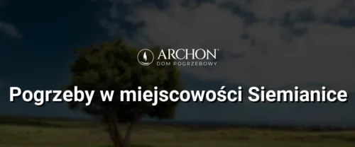 Pogrzeby w  miejscowości Siemianice
