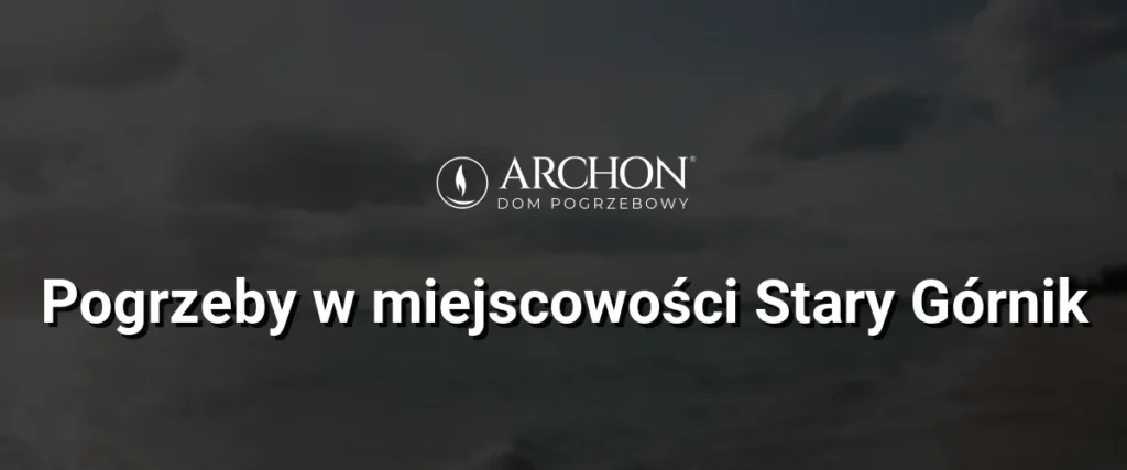 Pogrzeby w  miejscowości Stary Górnik